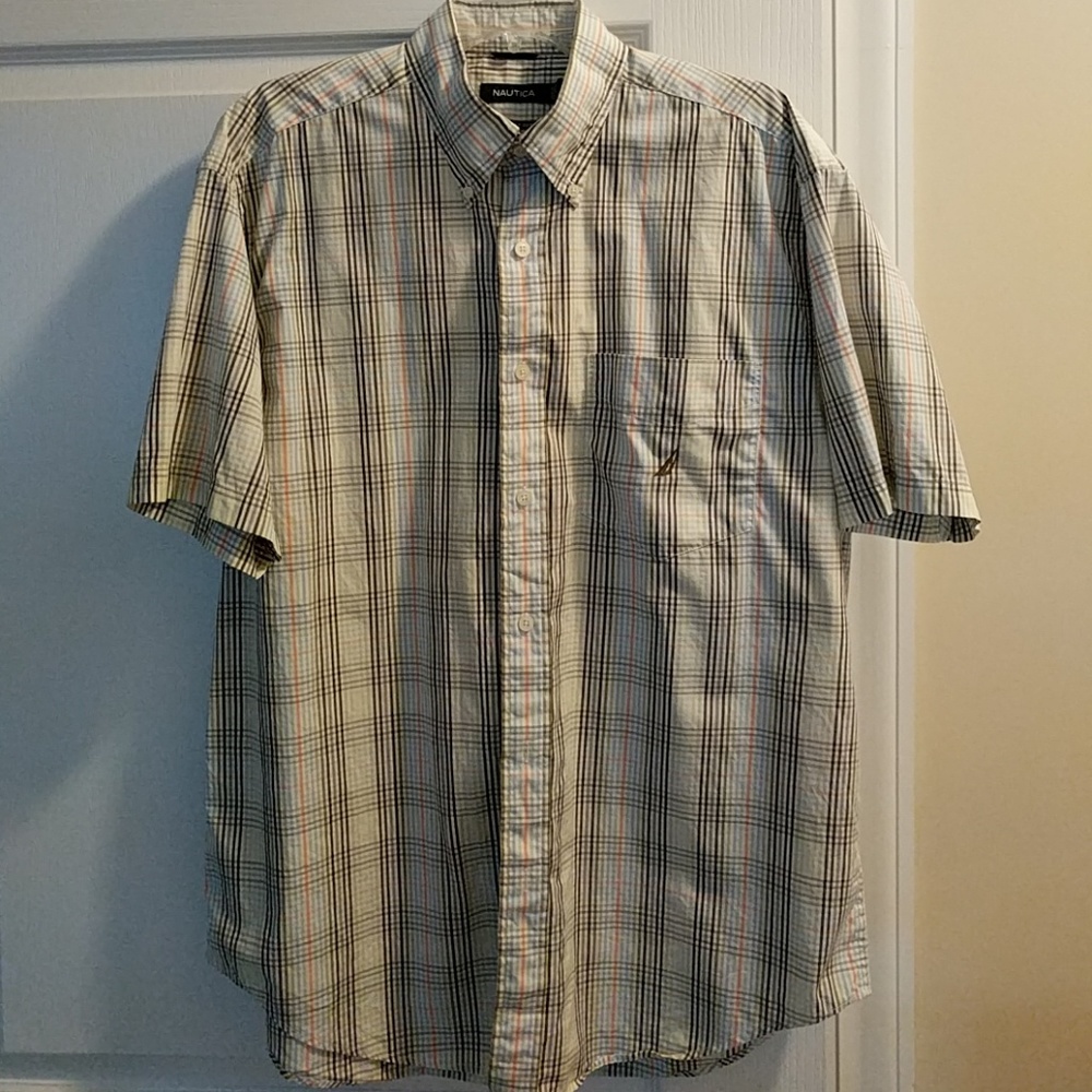 Nautica Button down short sleeve shirt